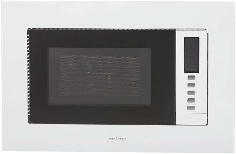 Встраиваемая микроволновая печь Krona Raum 60 WH, 20л, 700Вт, белый [ка-00005295]
